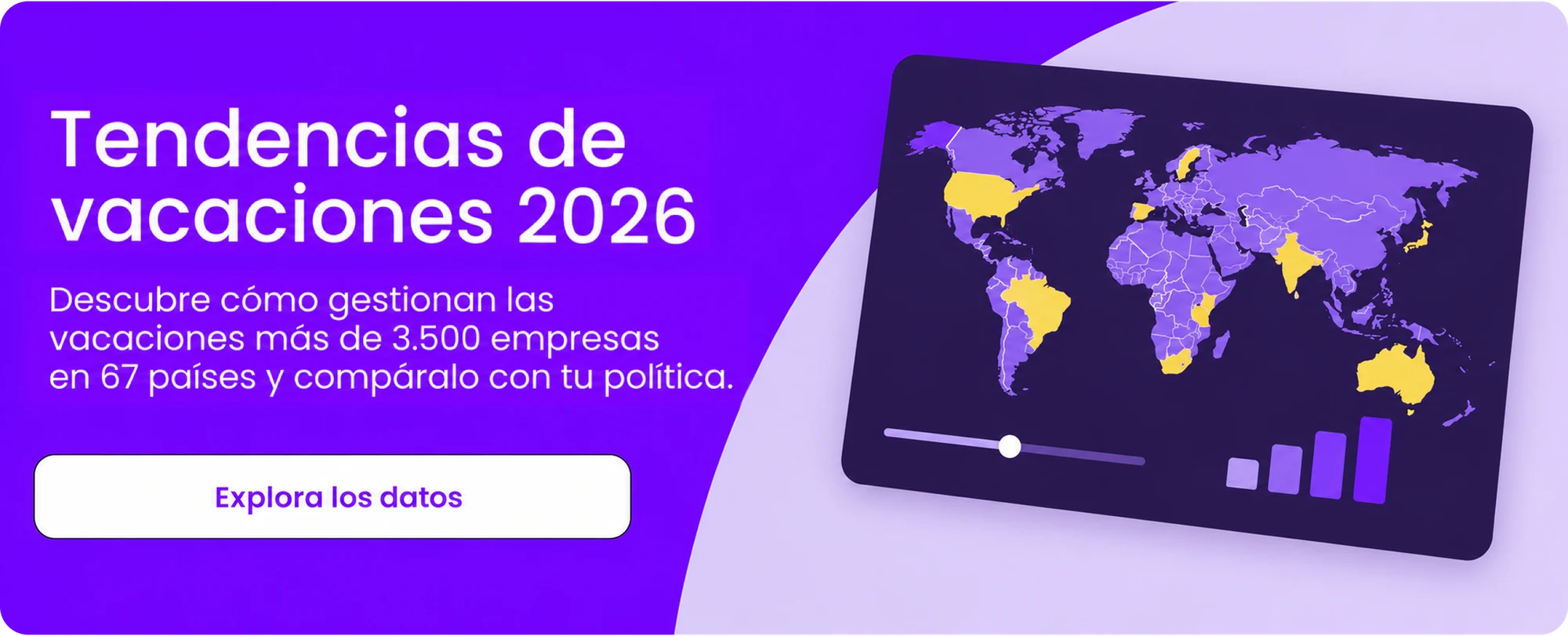Tendencias de vacaciones 2026: explora los datos de más de 3.500 empresas
