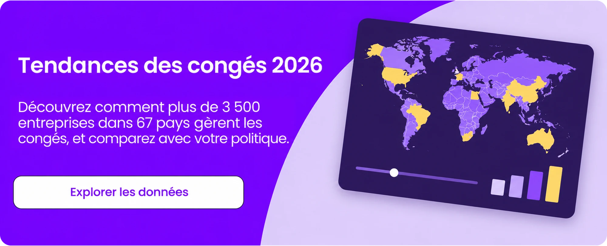 Tendances des congés 2026 : explorez les données de plus de 3 500 entreprises