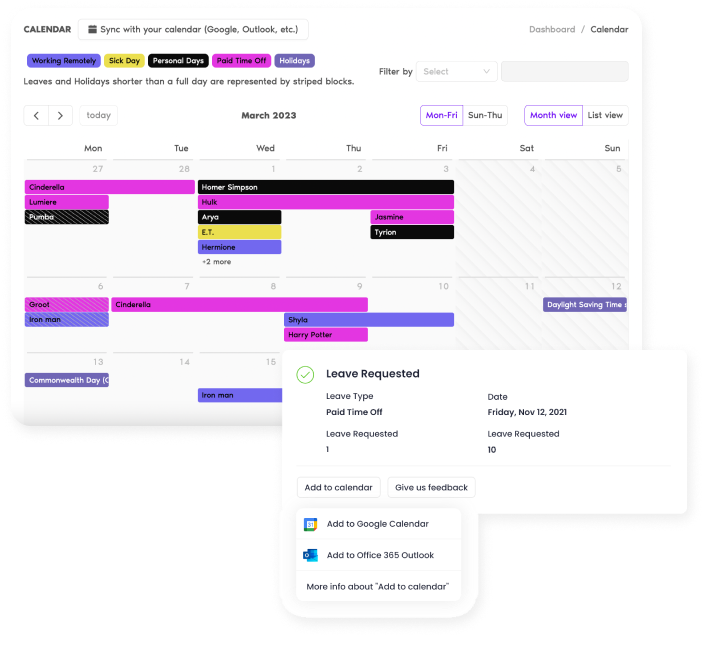 Get a clearer picture of your PTO 