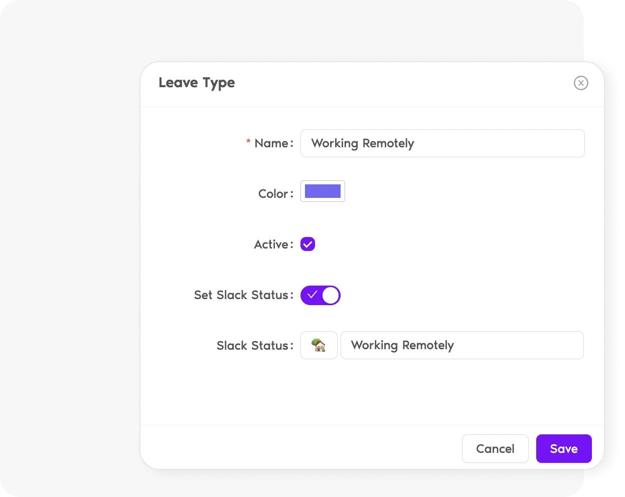 Automatically set your Slack status