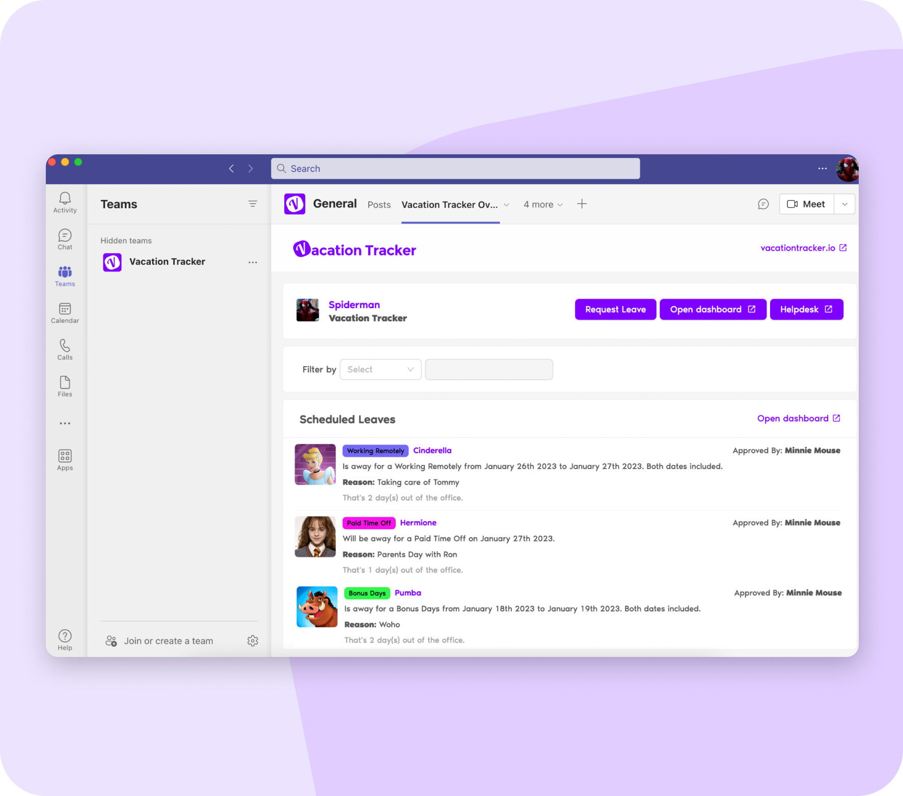 Integrate with Microsoft Teams