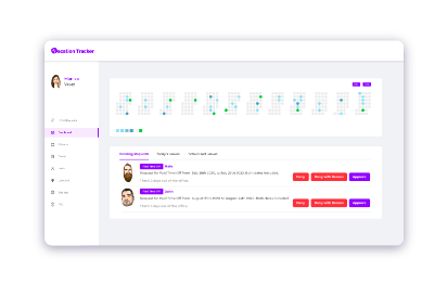 The Vacation Tracker Dashboard